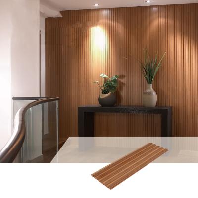 China Living Room Decorative Interior WPC Wall Panel 159*10mm Waterproofing for sale