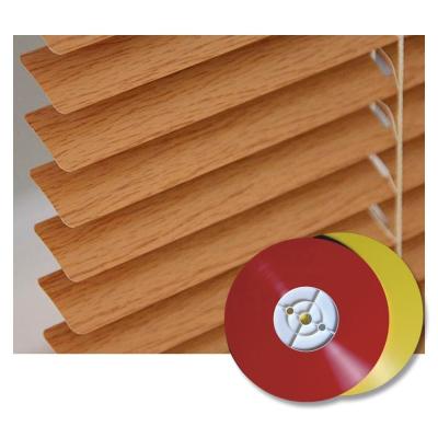 China 15mm 25mm Cordless Aluminum Blind Slats For Home Decoration 600m/800m/1000m for sale