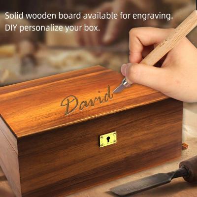 China Eco Friendly Lockable Wooden Storage Box for sale