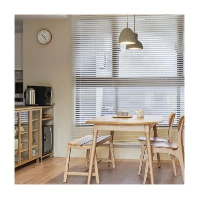 China 25mm 35mm  Faux Wood Venetian Blinds for sale