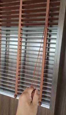 China Vertikaler Innen-Jalousie-PVC-Fensterladen 50mm PVCs macht einfaches blind zu installieren zu verkaufen