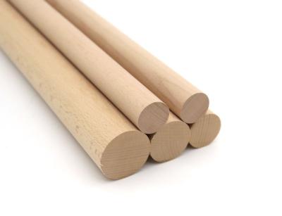 中国 Birch Circular Pin Pine BSCI Solid Wood Stick For Home Decoration Tools 販売のため