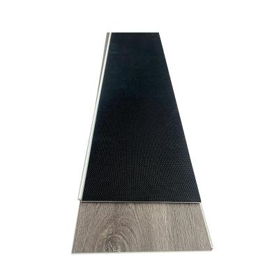 China Waterproof Wood Grain 4mm 5mm 6mmInterlock Click Lock Vinyl Stone Plastic Composite SPC IXPE Flooring For Indoor for sale