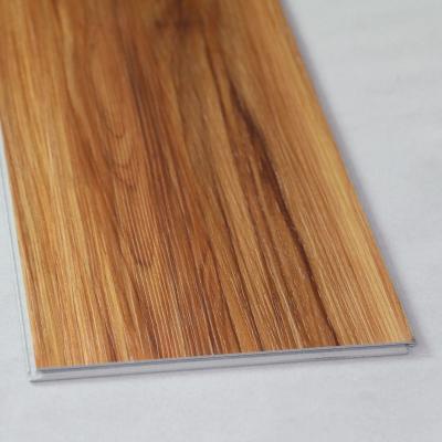 China Customizable Wooden Texture SPC Flooring Fireproof Stone Plastic Composite with Click Waterproof Luxury SPC Vinyl Click à venda