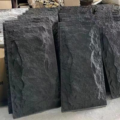 China Hot Sales Artificial PU Cultural Stone For External Decoration Faux Leather Wall Panels Light Stone en venta