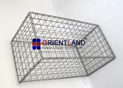 China Galvanised Steel Welded Gabion Baskets Fence Stable Performance Weather Proof for sale