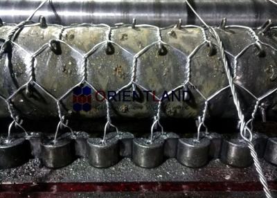 Κίνα Καυτό βυθισμένο γαλβανισμένο πλέγμα καλωδίων τοίχων Gabion κλουβιών καλωδίων πέτρινο για την επισκευή Riverbank προς πώληση