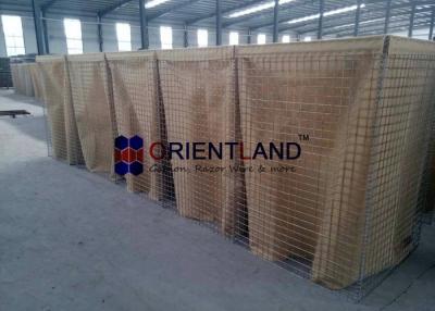 China Square Hole Hesco Container Defensive Barrier Fence For Military MIL 1 for sale