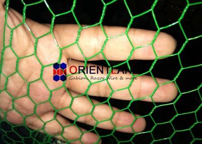 China Poultry Farm Chicken Wire Netting PVC Coated Smooth Surface Oxidation Resistance for sale