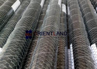 China Steel Woven Stucco Wire Mesh , Chicken Yard Netting Firm Structure Anti Corrosion for sale