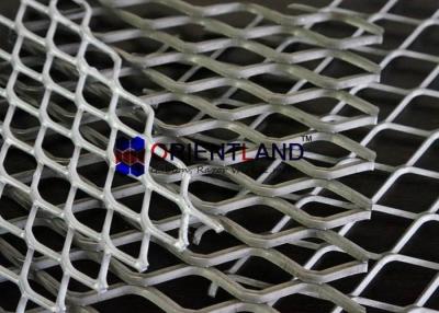 China Anti Rust Stretched Metal Mesh , Galvanized Expanded Mesh Cladding Free Sample for sale