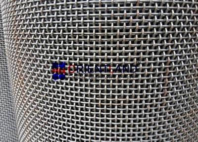 China Square Decorative Woven Wire Mesh Sheets Customized Alkali Resistance for sale