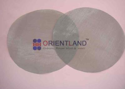 China Customized Stainless Steel Wire Cloth Wire Mesh Filter Disc Dutch Weave for sale
