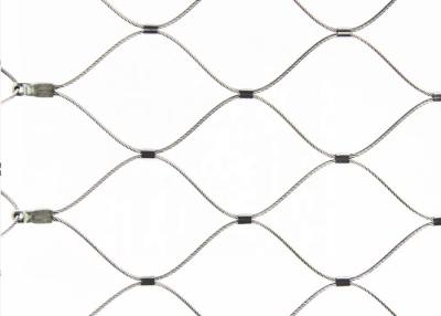中国 316ステンレス鋼ワイヤー ロープの網階段柵の保証庭の塀の網の動物園の網 販売のため