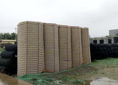 Chine Maillage de soudure de Hesco d'alliage d'aluminium de zinc de barrières de Hesco de mur militaire de la défense à vendre