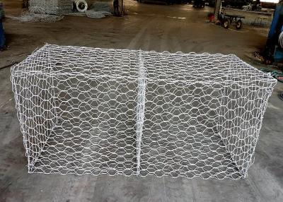 Cina L'alluminio 90% di 10% zinca la rete metallica rivestita del gabbione dei rivestimenti di Manica in vendita