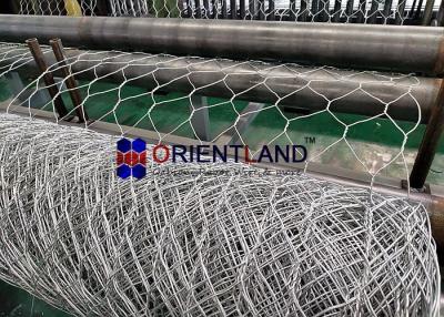 China comprimento 8 x 10cm Mesh Gabion Wire Baskets do diâmetro 25m de 2.7mm à venda