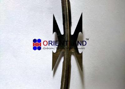 China Arame farpado sanfona helicoidal afiado Rich Galvanized Steel quente da lâmina Cbt60 à venda