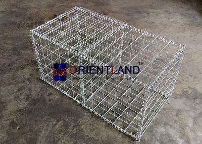 China 4mm Hdg Wire Welded Gabion Baskets Front Yard Landscape Wall for sale