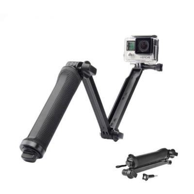 China Multi-Function Waterproof 3 Way Monopod Camera Grip Extension Arm Tripod Mount For GoPro Hero 2 3 3+ 4 for sale