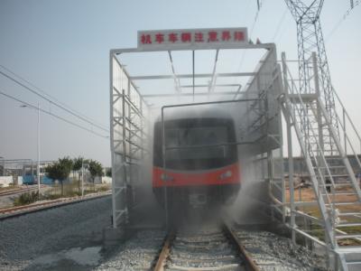 China Locomotive Project Spray Booth Train Paint Booth Railway Equipments Painting for sale