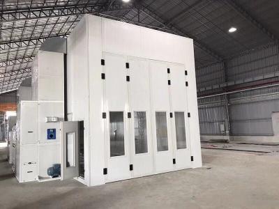 China BZB15m Bus Spray Booth With Pit For Extraction for sale