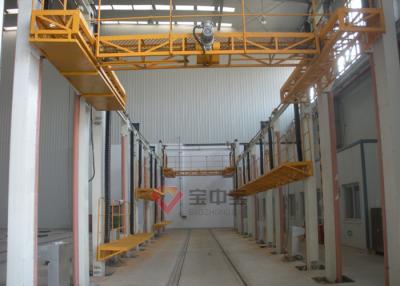China Plataforma de funcionamiento de elevación para la cabina de espray de la industria del sitio del espray de la pintura del tren en venta