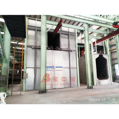 China Professional Coating Equipment Steel Profile Spraying Room Coating Paint Spray Booth​ for sale