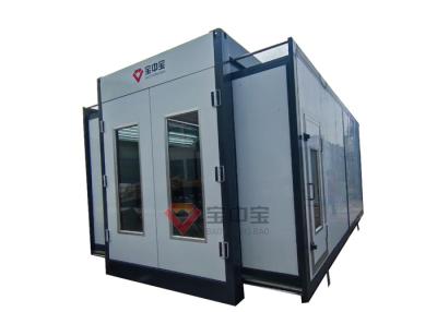 China Movable Spray Booth With Side Wall Expansion Container Paint Room For Car for sale