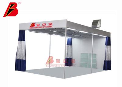 China Auto Body Prep Station without Metal basement Black Side Exhaust Sanding Room for sale