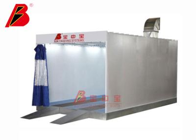 China Cabinas que enarenan que pulen la estación de la preparación de la pintura de la cortina 6kw del PVC en venta
