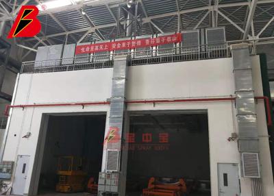 China Cabine de pulverizador industrial eletrostática do caminhão do ônibus à venda