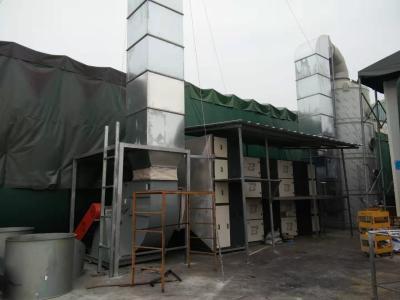 China Catalytic Combustion Voc System For Dust Waste Gas Treatment Project for sale