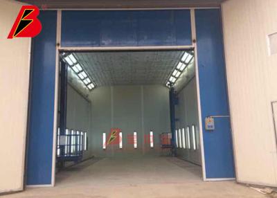 China TUV large Truck vehicle Industrial Spray Booth with 3D lift inside for sale