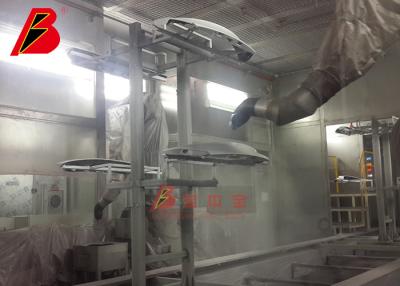 China Cadena de producción de pintura del metal del sistema auto de Hood Paint Room With Robot equipos de pintura en venta