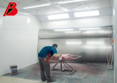 China BZB Wet Spray Booth Used for Wood / Furniture / Metal Coating for sale