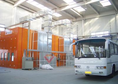 China Cabine de pulverizador industrial do tipo da cabine BZB da pintura do caminhão do ônibus com plataforma de funcionamento 3D de levantamento à venda