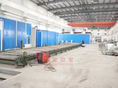 Chine Lignes de peinture industrielles de fournisseurs d'équipement de jet de peinture procédé de peinture des véhicules à moteur à vendre