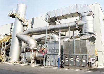 China RTO desperdiçam o sistema de tratamento de VOCs do gás para a fábrica de pintura dos equipamentos à venda