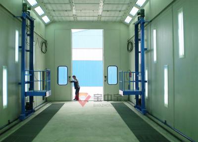 중국 주문 제작된 버스 페인트 부쓰 드라이브를 위한 플랫폼으로 일하는 3D 승강기는 스프레이 부스를 쓰루트 판매용