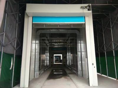 China Baking Oven for Container Painting Booth Full down draft Industral Spray Booth for sale
