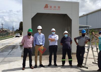 Chine Les salles d'essai de douche arrosent la réparation de fuite d'eau de cabine d'essai d'étanchéité à vendre