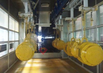 China Powder Coating Line Equipment For Construction Vehicle Components Autatic Paint Line for sale