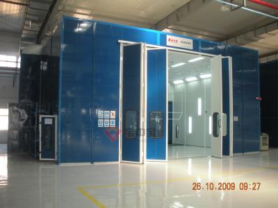 China A cabine de pulverizador de cozimento industrial personalizada para as peças do trem/aviões pinta a linha cabine aeroespacial da pintura à venda