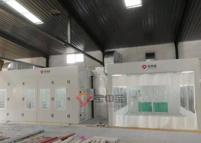 China Voorbereidingszaal voor Luxeauto Infrarode Lichte het Verwarmen de Lijn Prep Post van de Autoreparatie Te koop