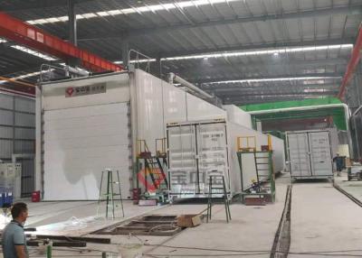 Китай Линия краски будочки брызг контейнера для перевозок для стандартного контейнера продается