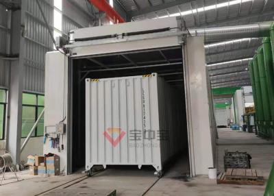China Bakselzaal voor van de de Lijncontainer van de Containerdeklaag de Verflijn voor Standaardcontainer Te koop