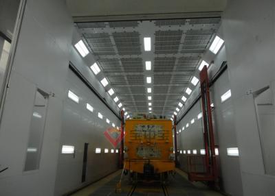China Metro Paint Booth Train Spray Booths With Trolley Equipments for sale