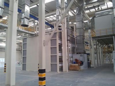 China Industry Production Automatic Liquid Paint Booth for sale