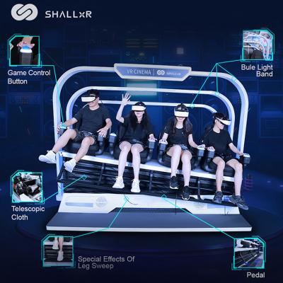 Κίνα Metal Win Again 2022 VR Game Machine Virtual Reality Cinema 9D VR Chair Simulator 4 Seats προς πώληση